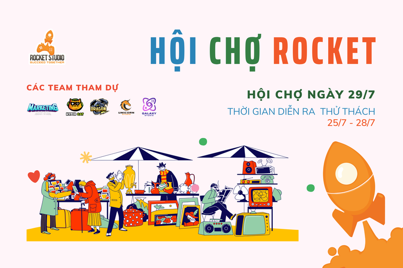 Hội chợ tại Rocket Studio